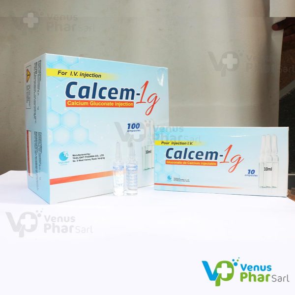 Calcem-1g Calcium Gluconate Injectable