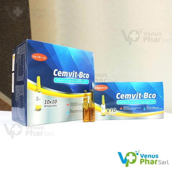 Cemvit-Bco Vitamine B Complexe Injectable 2ml